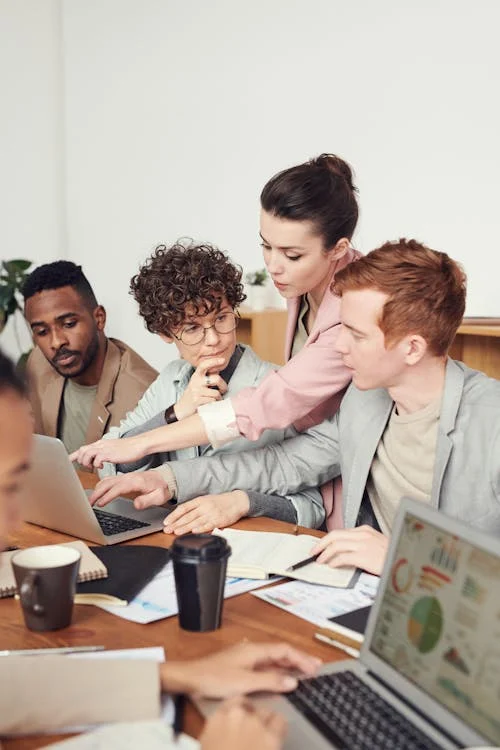 Digital marketing team planning strategy