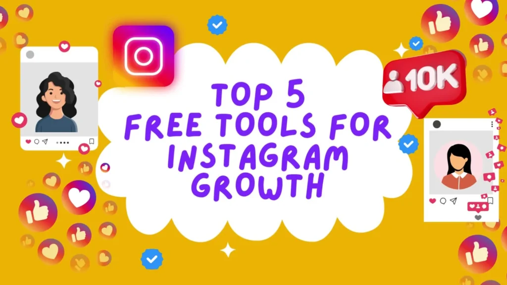 Mobile screen showing Instagram analytics tools boosting Instagram growth

